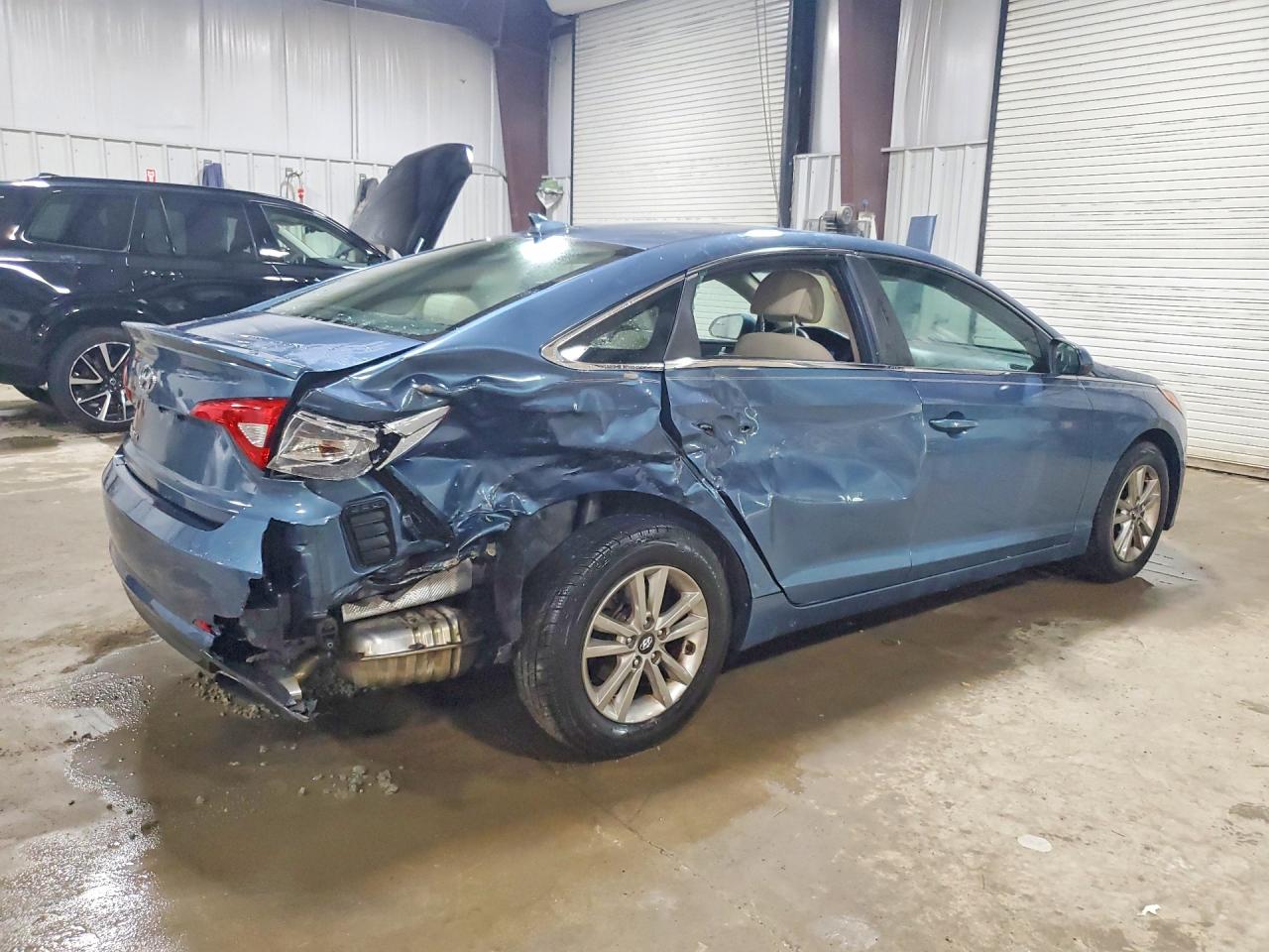 2015 Hyundai Sonata Se Blue vin: 5NPE24AF3FH228158