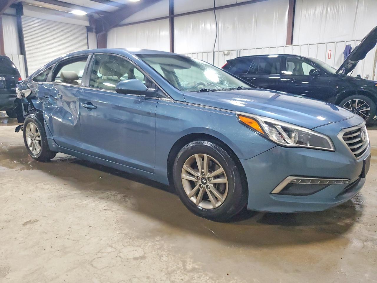 2015 Hyundai Sonata Se Blue vin: 5NPE24AF3FH228158