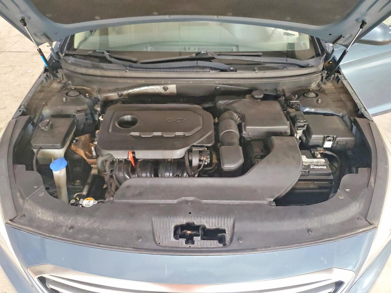 2015 Hyundai Sonata Se Blue vin: 5NPE24AF3FH228158