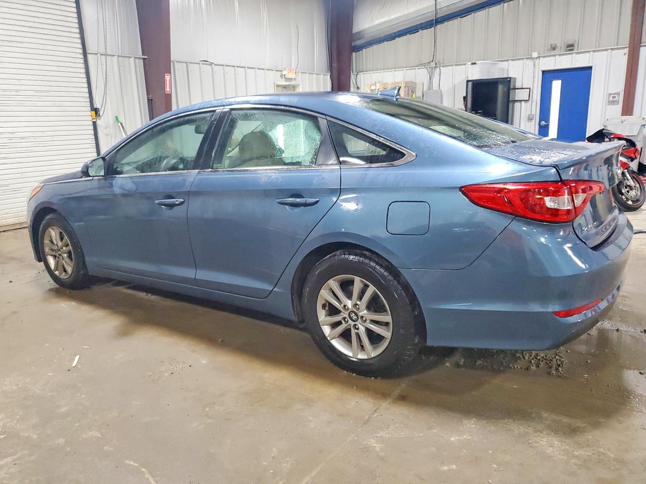 2015 Hyundai Sonata Se Blue vin: 5NPE24AF3FH228158