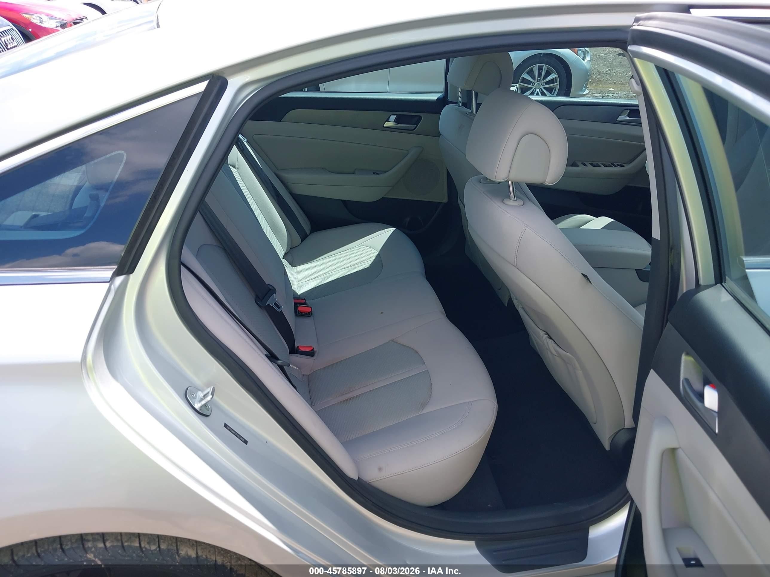 2015 Hyundai Sonata Se Silver vin: 5NPE24AF3FH232601