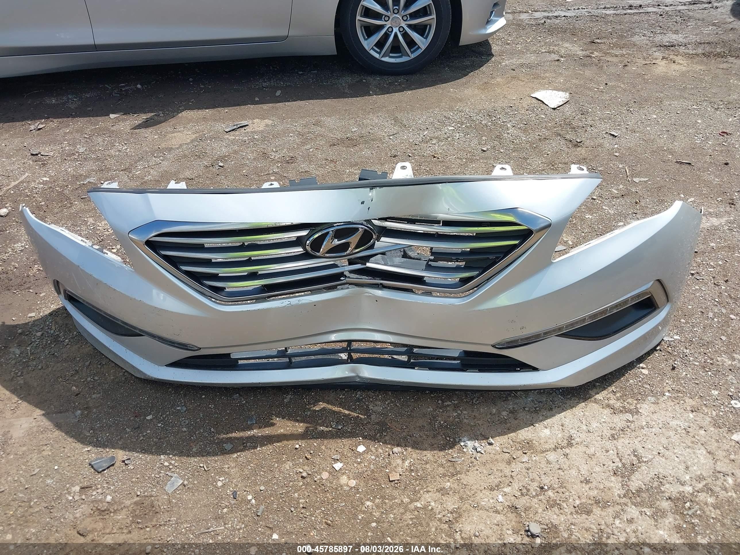 2015 Hyundai Sonata Se Silver vin: 5NPE24AF3FH232601