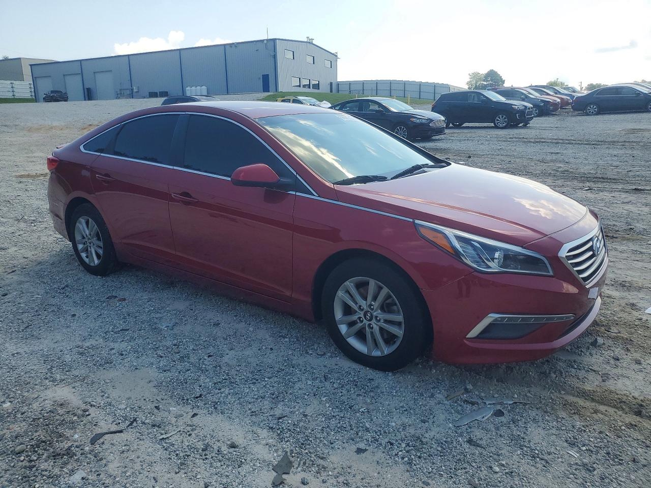 2015 Hyundai Sonata Se Red vin: 5NPE24AF3FH237359