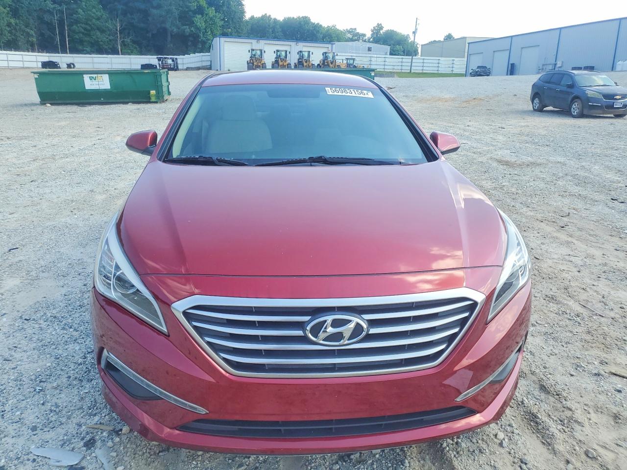 2015 Hyundai Sonata Se Red vin: 5NPE24AF3FH237359