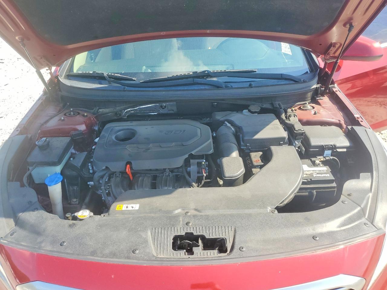 2015 Hyundai Sonata Se Red vin: 5NPE24AF3FH237359