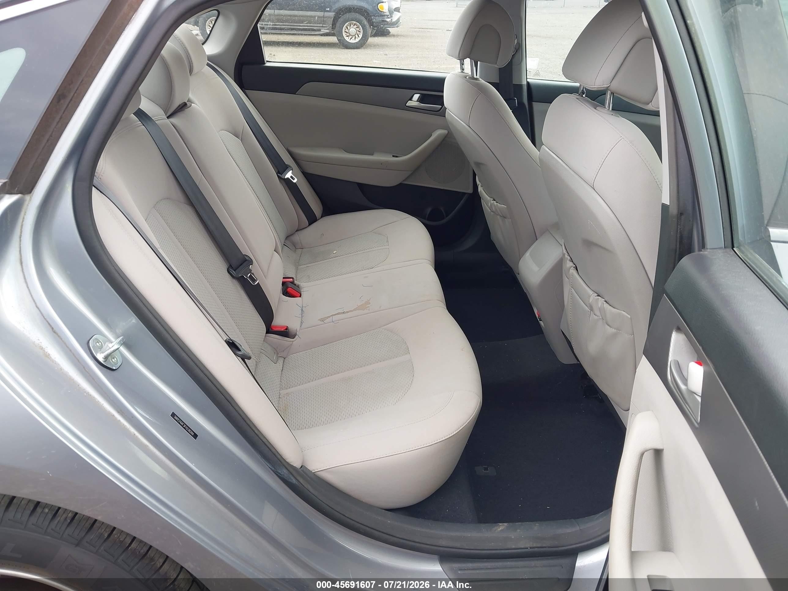 2015 Hyundai Sonata Se Silver vin: 5NPE24AF3FH238284