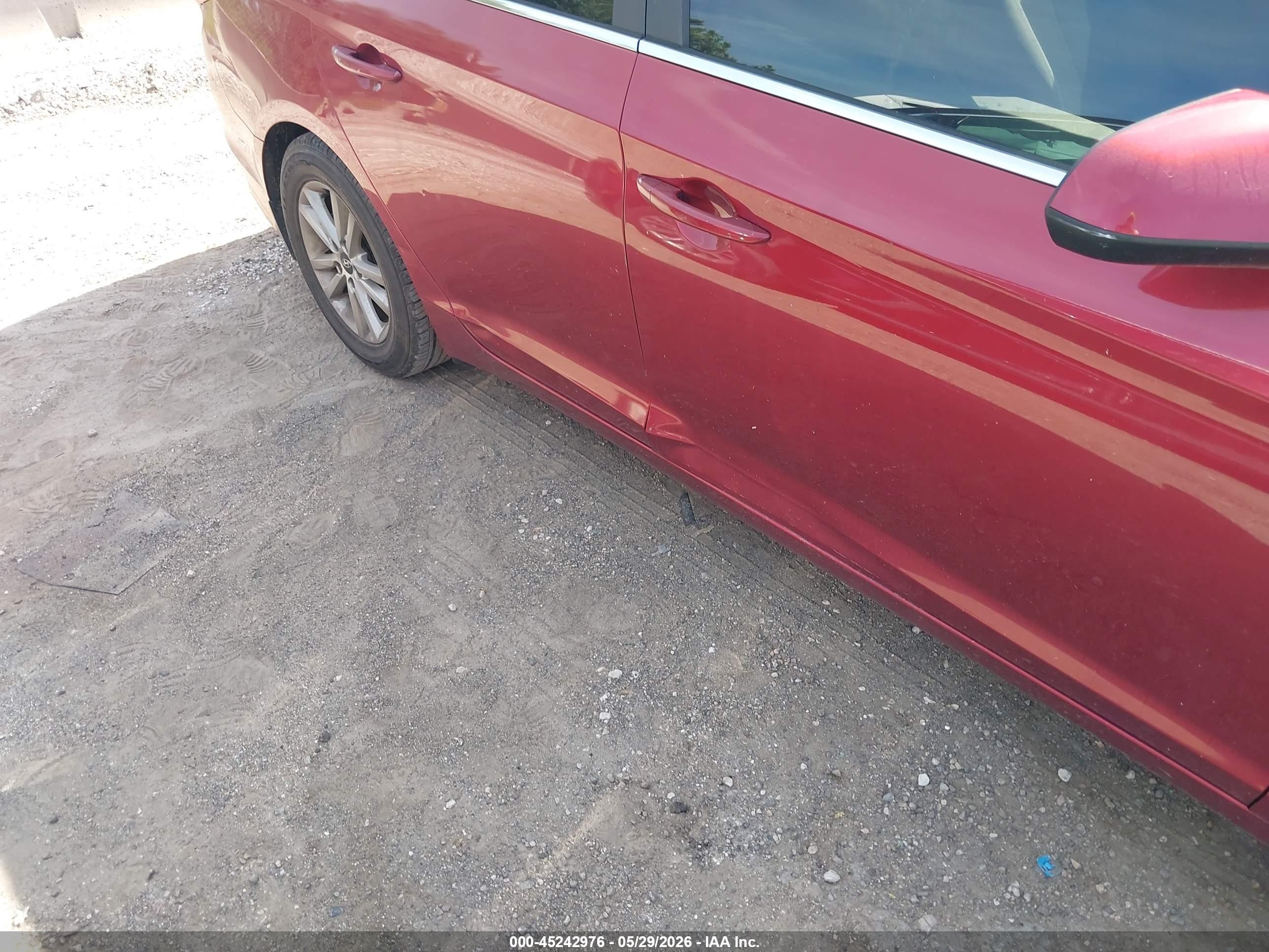 2015 Hyundai Sonata Se Gray vin: 5NPE24AF3FH240732