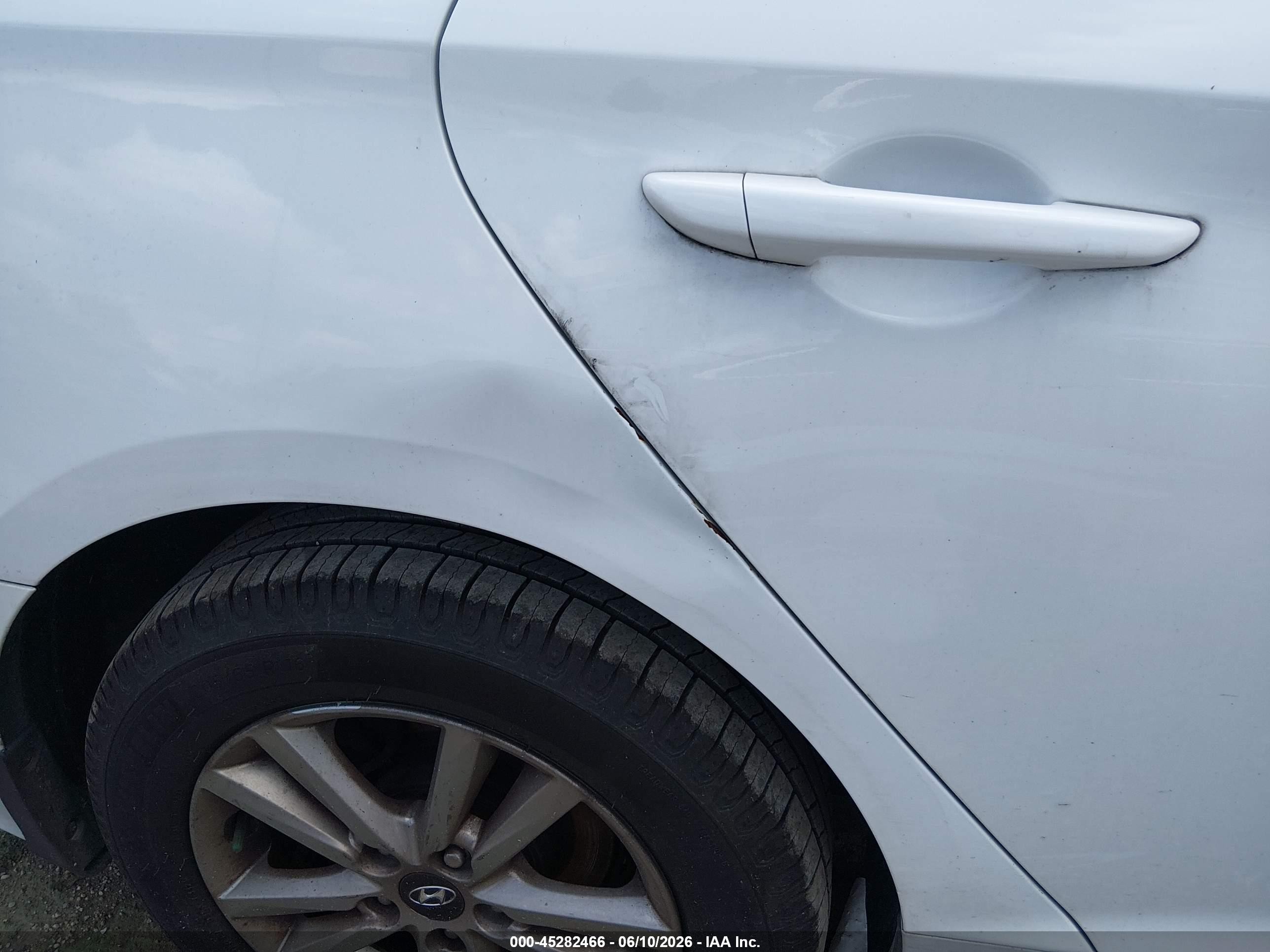 2015 Hyundai Sonata Se White vin: 5NPE24AF3FH258700
