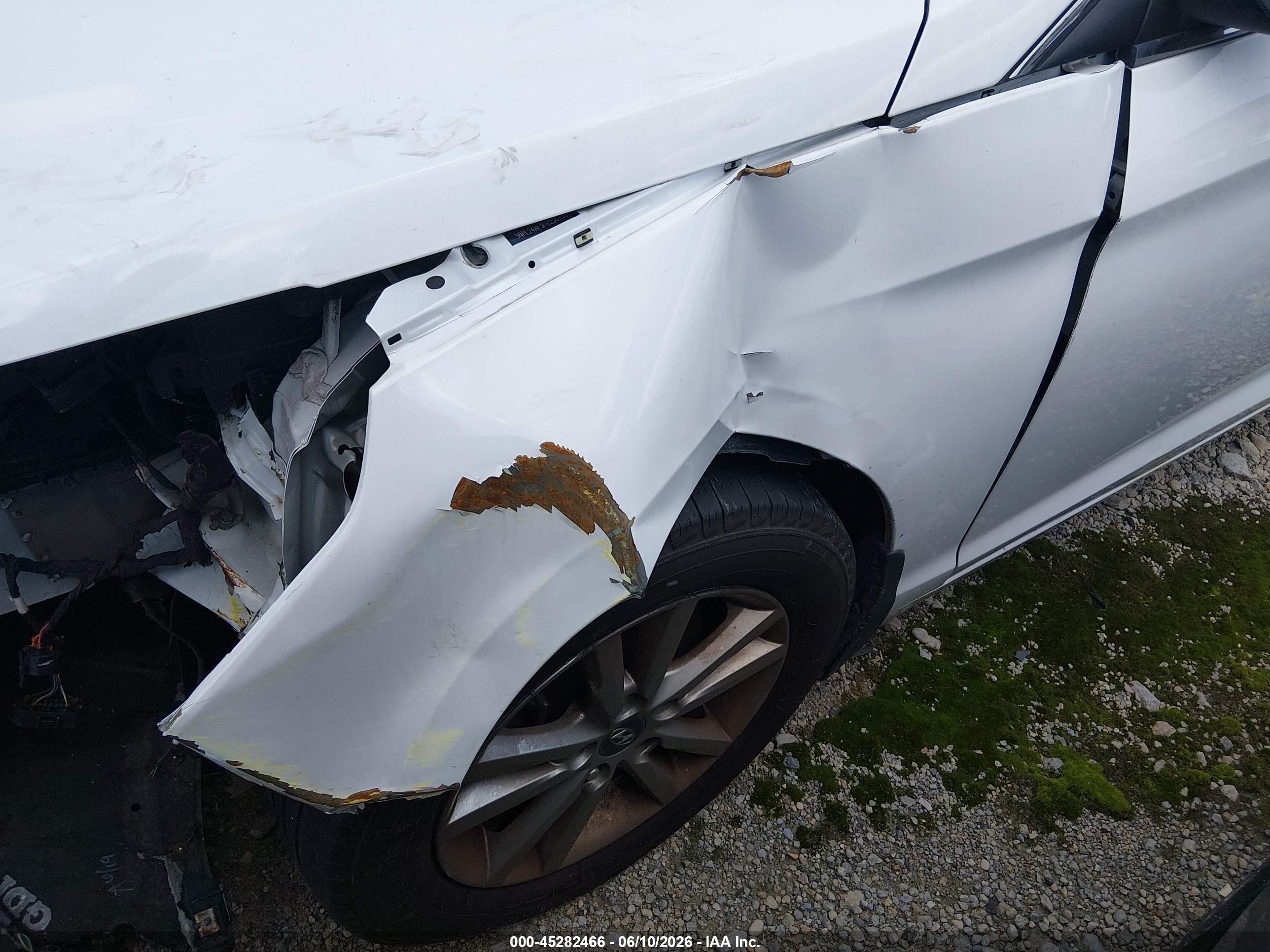 2015 Hyundai Sonata Se White vin: 5NPE24AF3FH258700