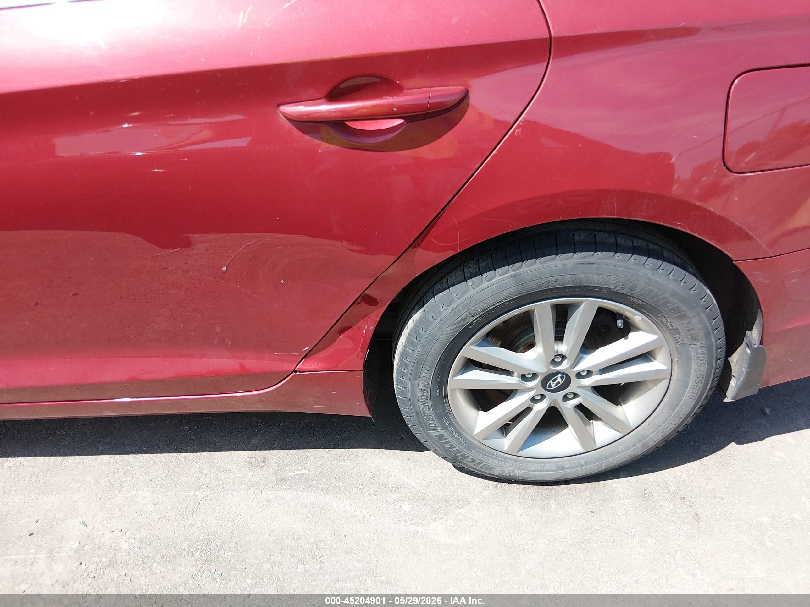 2015 Hyundai Sonata Se Red vin: 5NPE24AF3FH259555