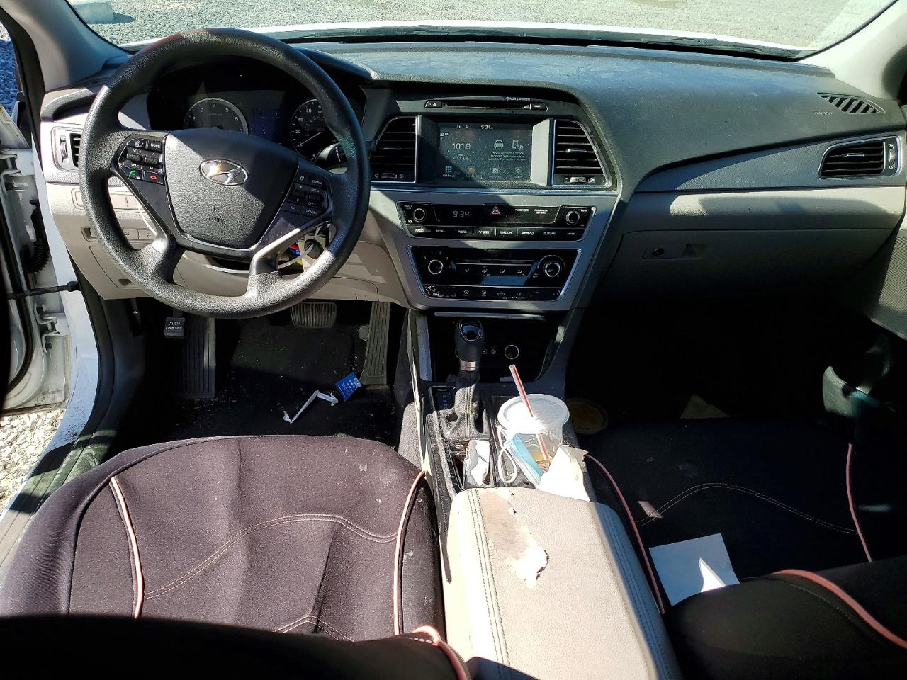 2016 Hyundai Sonata Se Белый vin: 5NPE24AF3GH303457