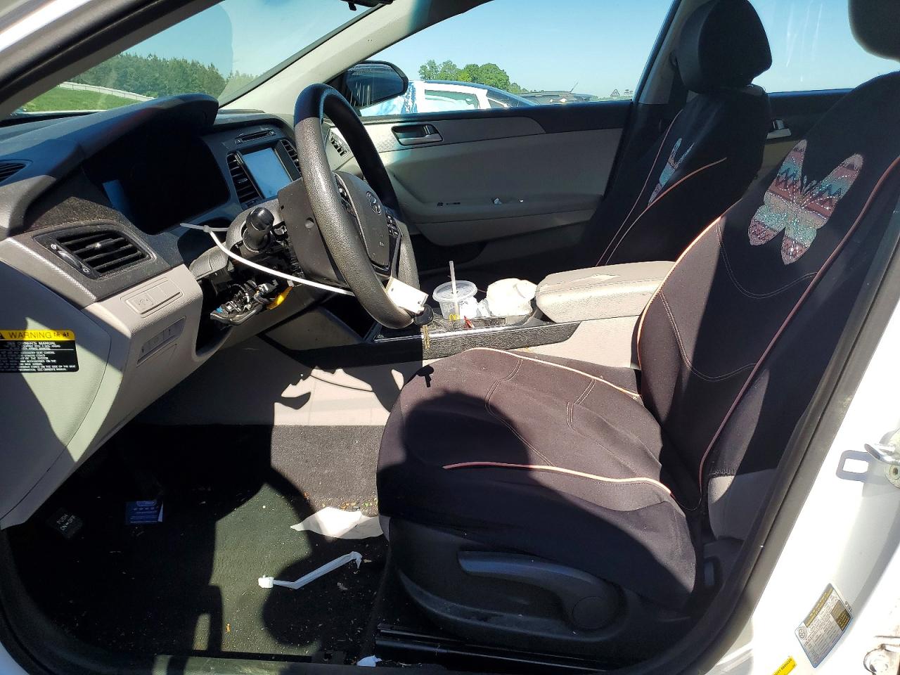 2016 Hyundai Sonata Se Белый vin: 5NPE24AF3GH303457