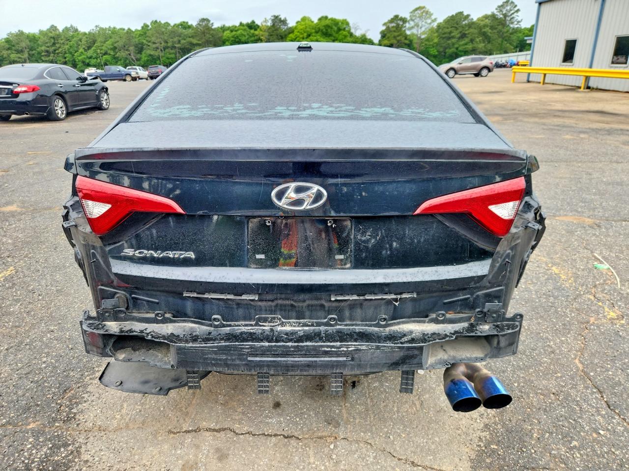 2016 Hyundai Sonata Se Black vin: 5NPE24AF3GH313406