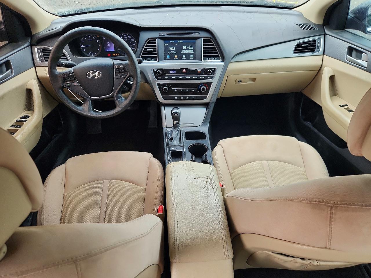 2016 Hyundai Sonata Se Black vin: 5NPE24AF3GH313406