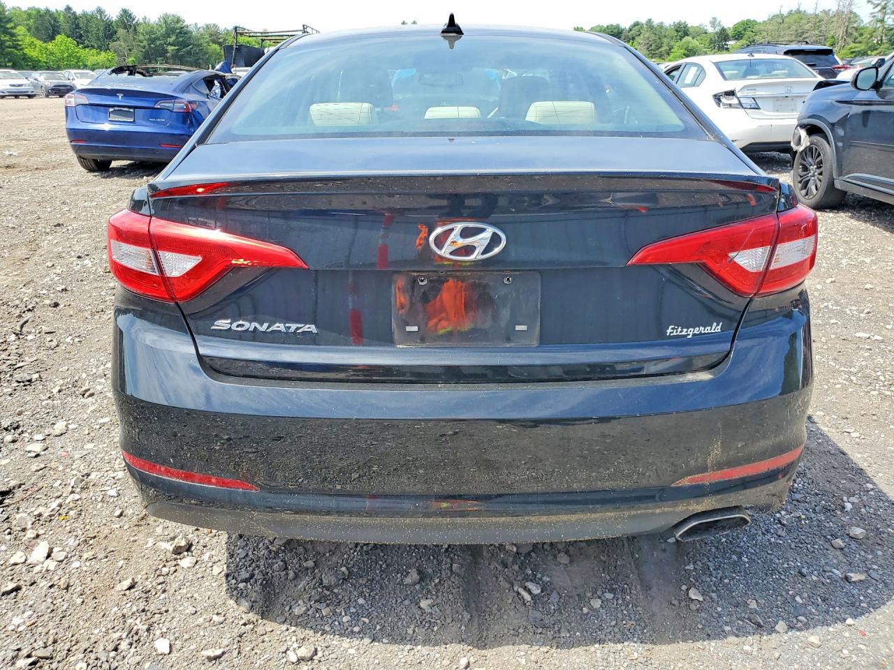 2016 Hyundai Sonata Se Black vin: 5NPE24AF3GH367692
