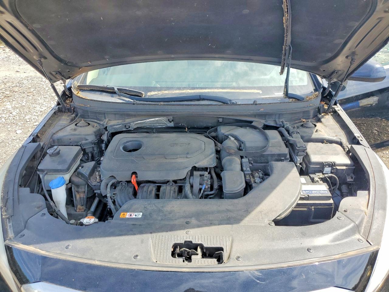 2016 Hyundai Sonata Se Black vin: 5NPE24AF3GH367692