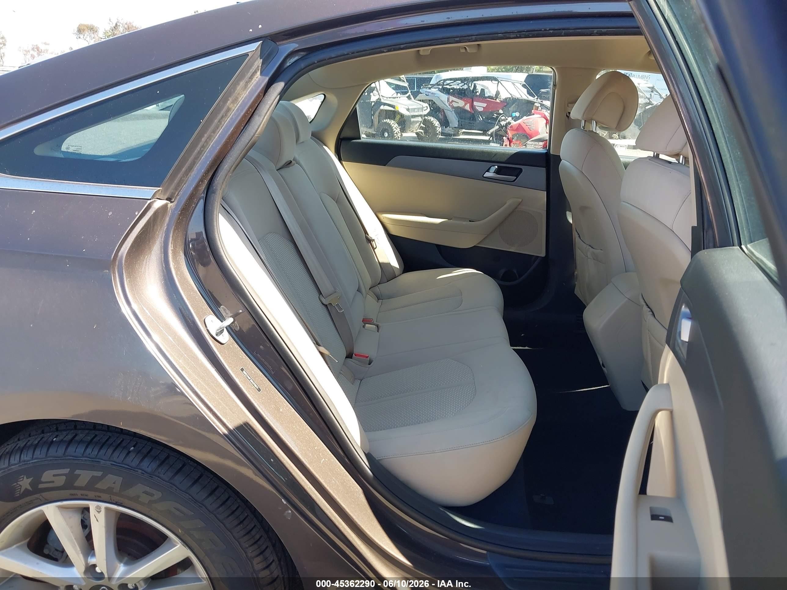 2016 Hyundai Sonata Se Коричневый vin: 5NPE24AF3GH375971