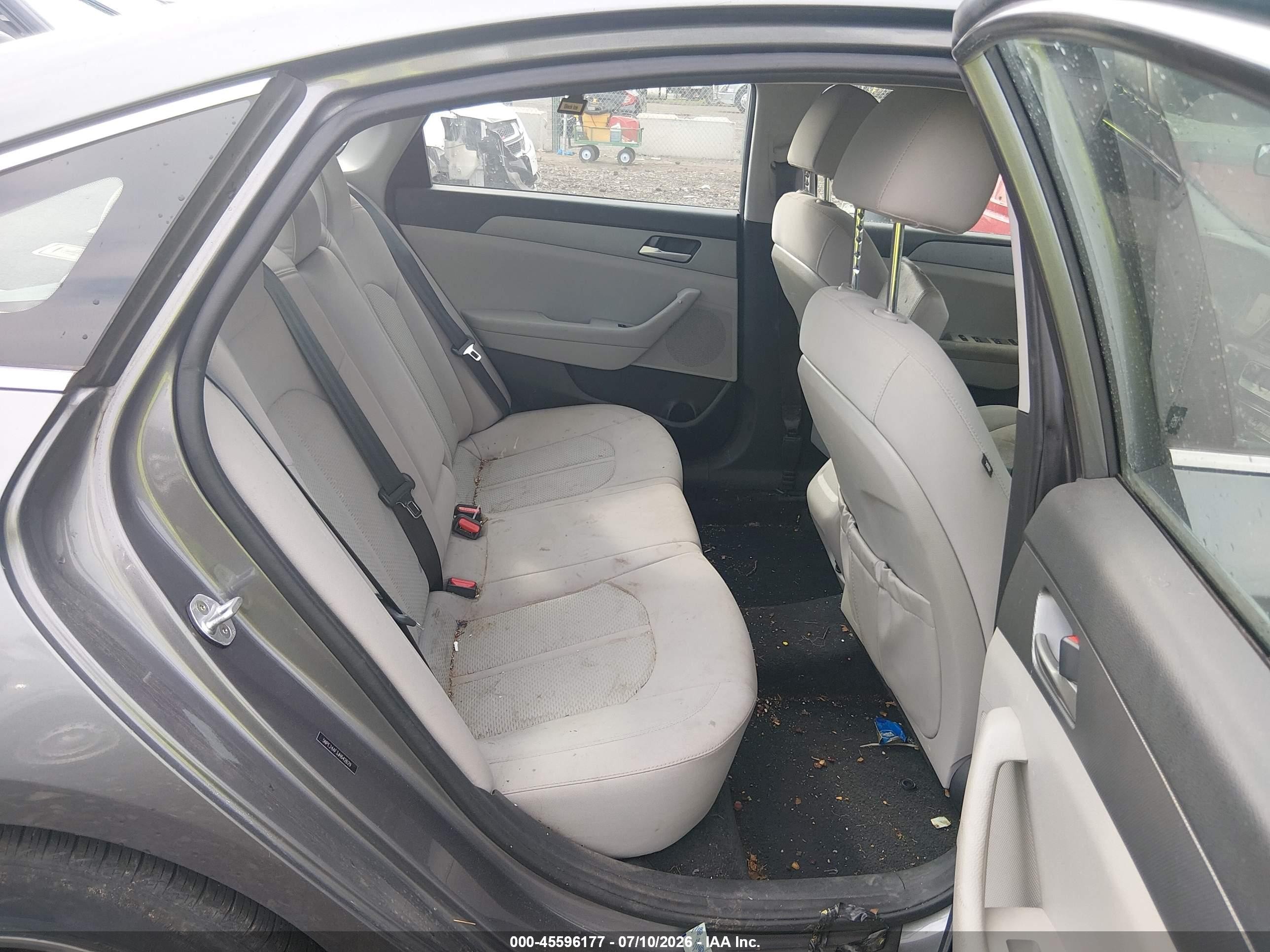 2018 Hyundai Sonata Se Gray vin: 5NPE24AF3JH642629