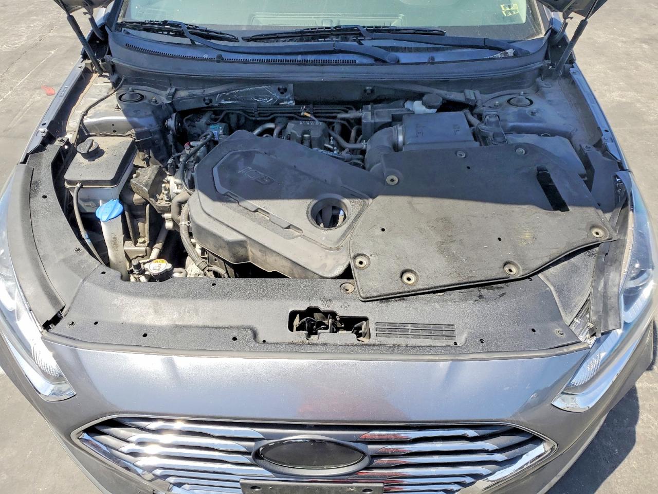 2018 Hyundai Sonata Se Gray vin: 5NPE24AF3JH696335
