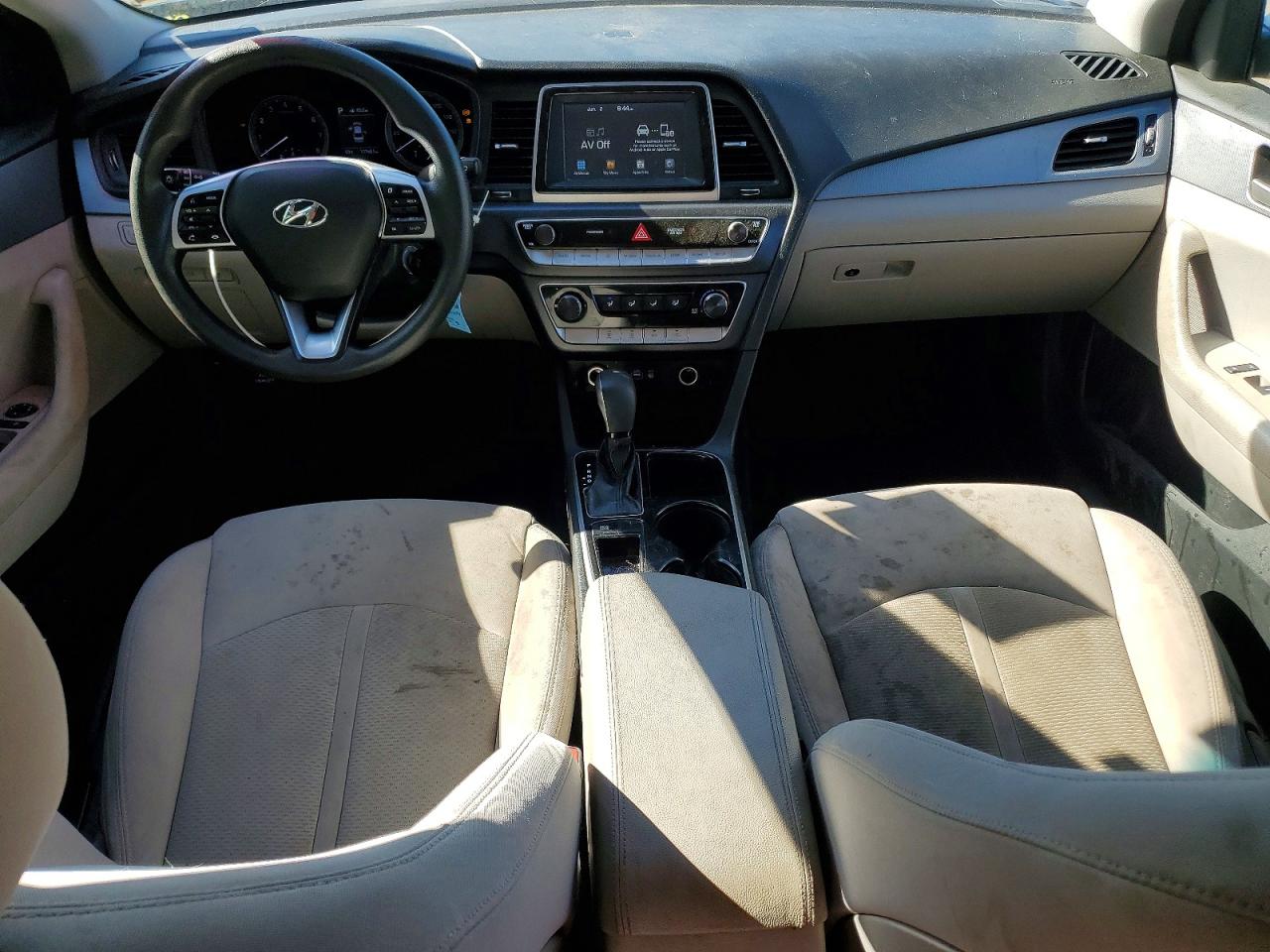 2019 Hyundai Sonata Se Черный vin: 5NPE24AF3KH753537