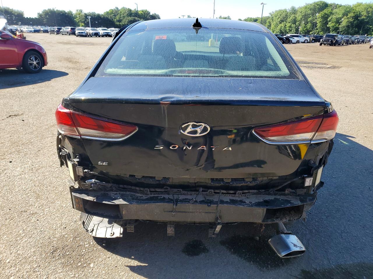 2019 Hyundai Sonata Se Черный vin: 5NPE24AF3KH753537