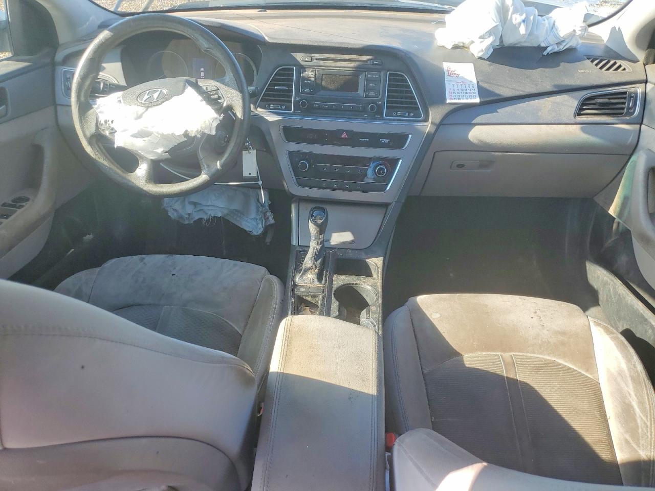 2015 Hyundai Sonata Se Silver vin: 5NPE24AF4FH001481