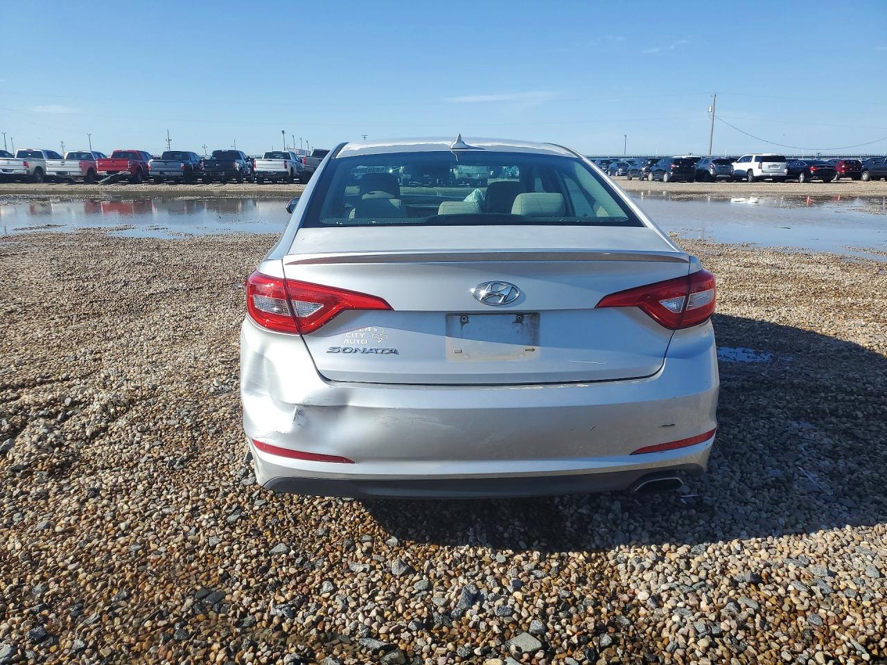 2015 Hyundai Sonata Se Silver vin: 5NPE24AF4FH001481