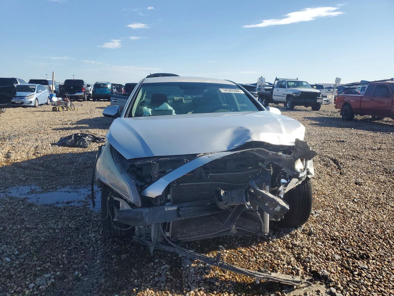 2015 Hyundai Sonata Se Silver vin: 5NPE24AF4FH001481