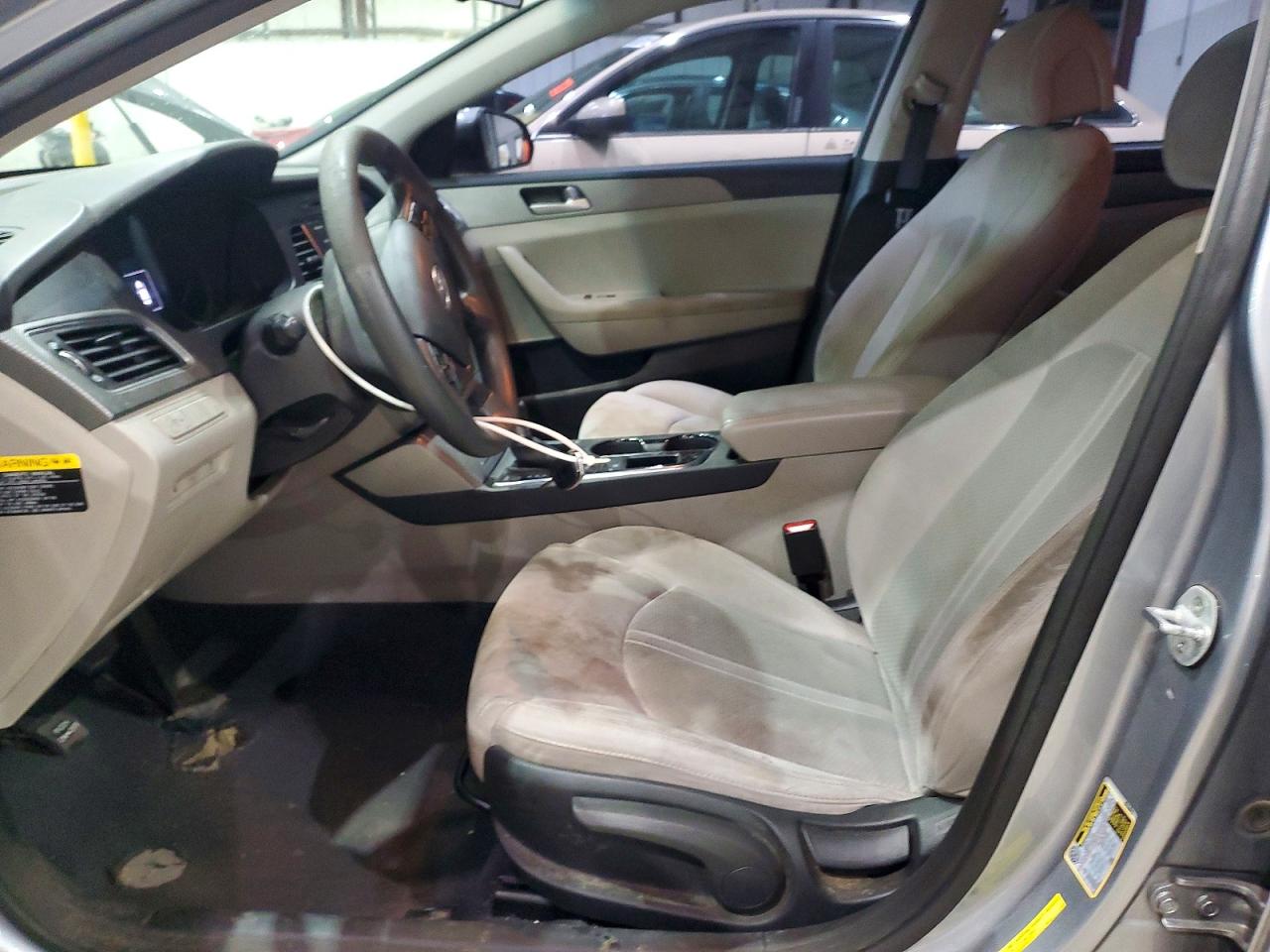 2015 Hyundai Sonata Se Silver vin: 5NPE24AF4FH007619