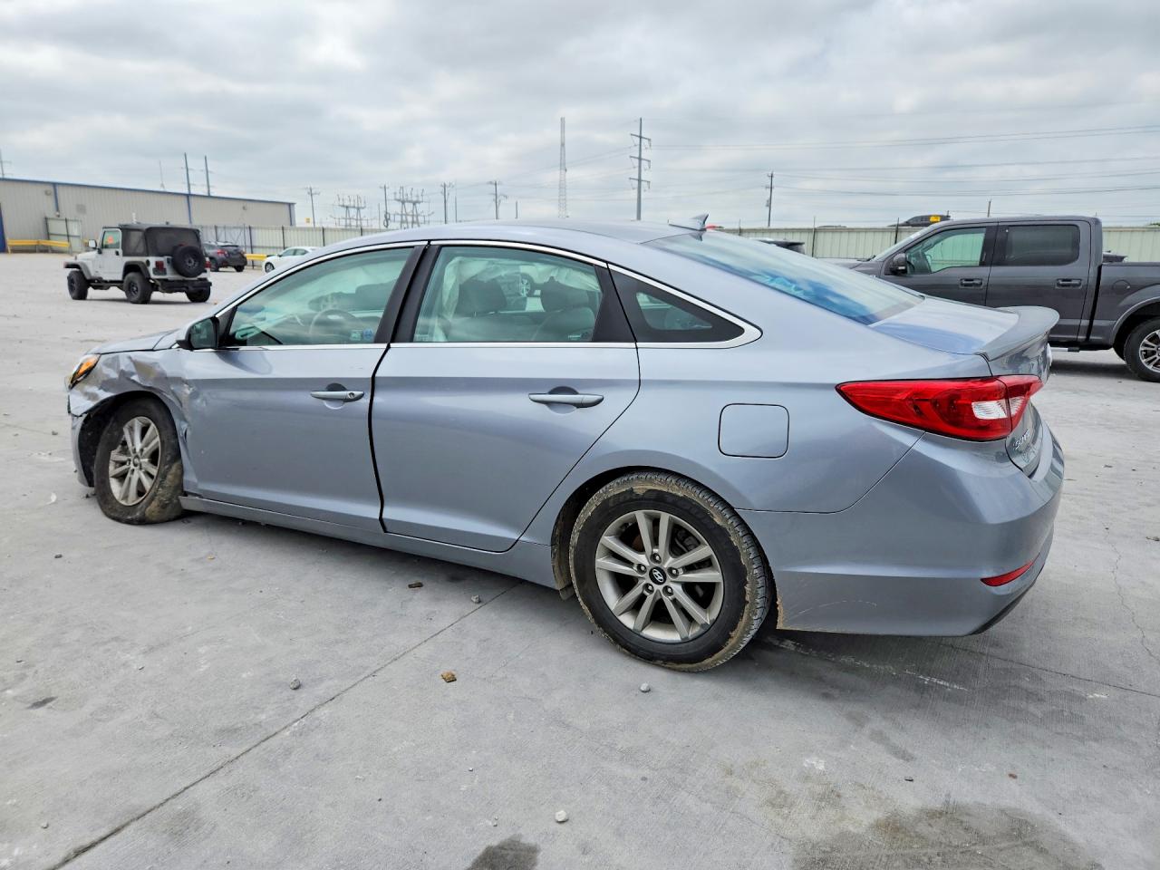 2015 Hyundai Sonata Se Silver vin: 5NPE24AF4FH009225