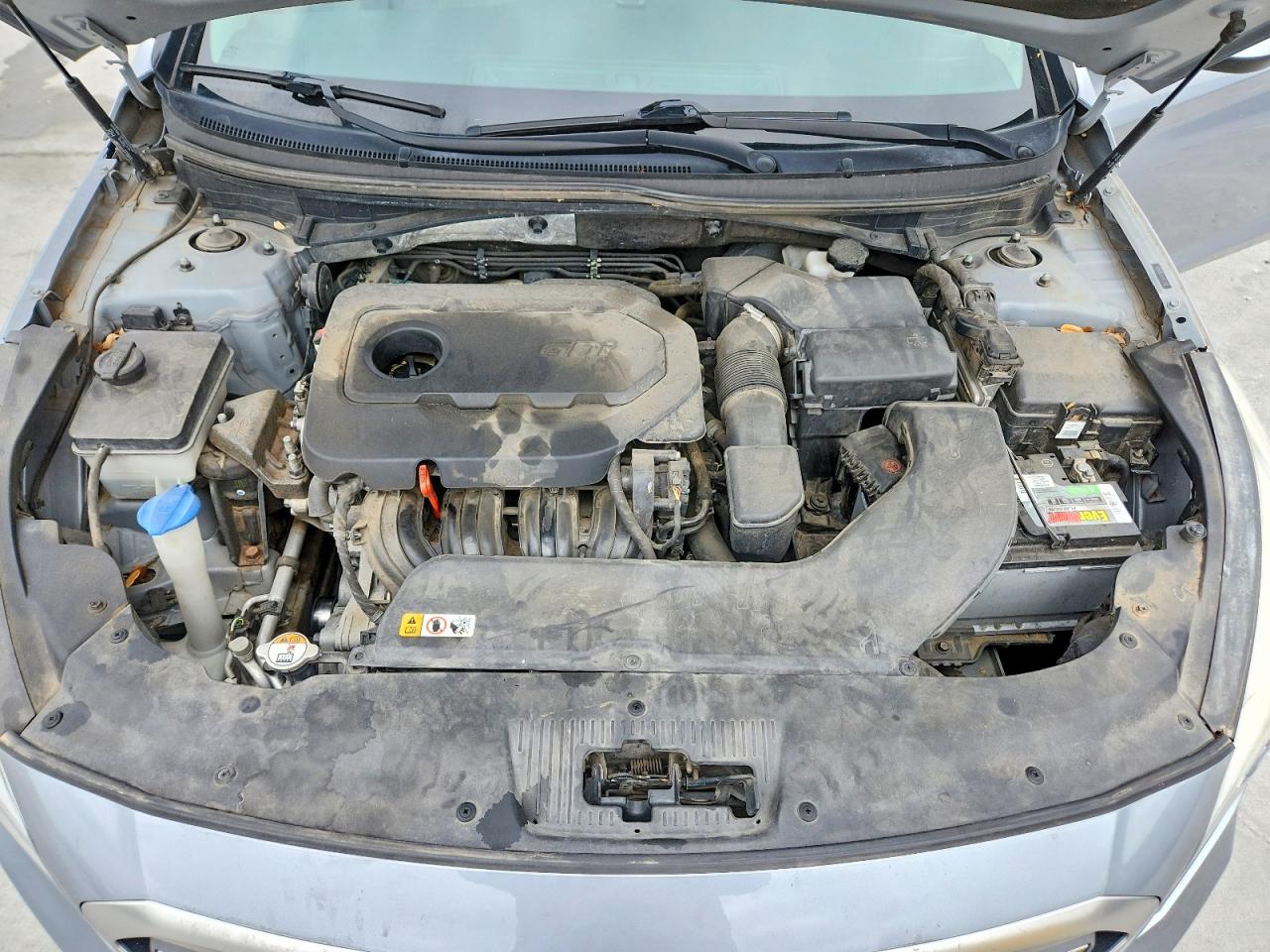 2015 Hyundai Sonata Se Silver vin: 5NPE24AF4FH009225