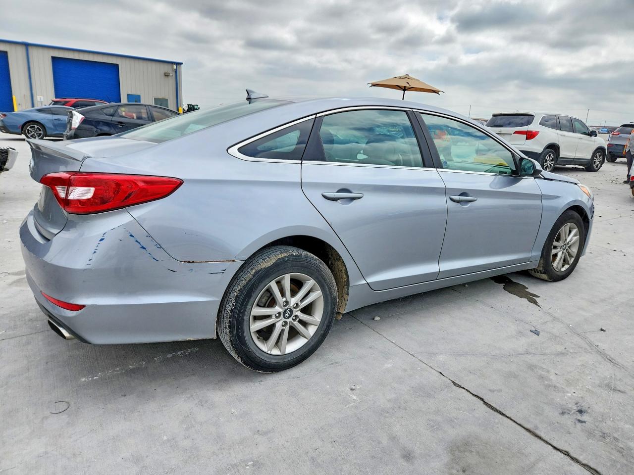 2015 Hyundai Sonata Se Silver vin: 5NPE24AF4FH009225