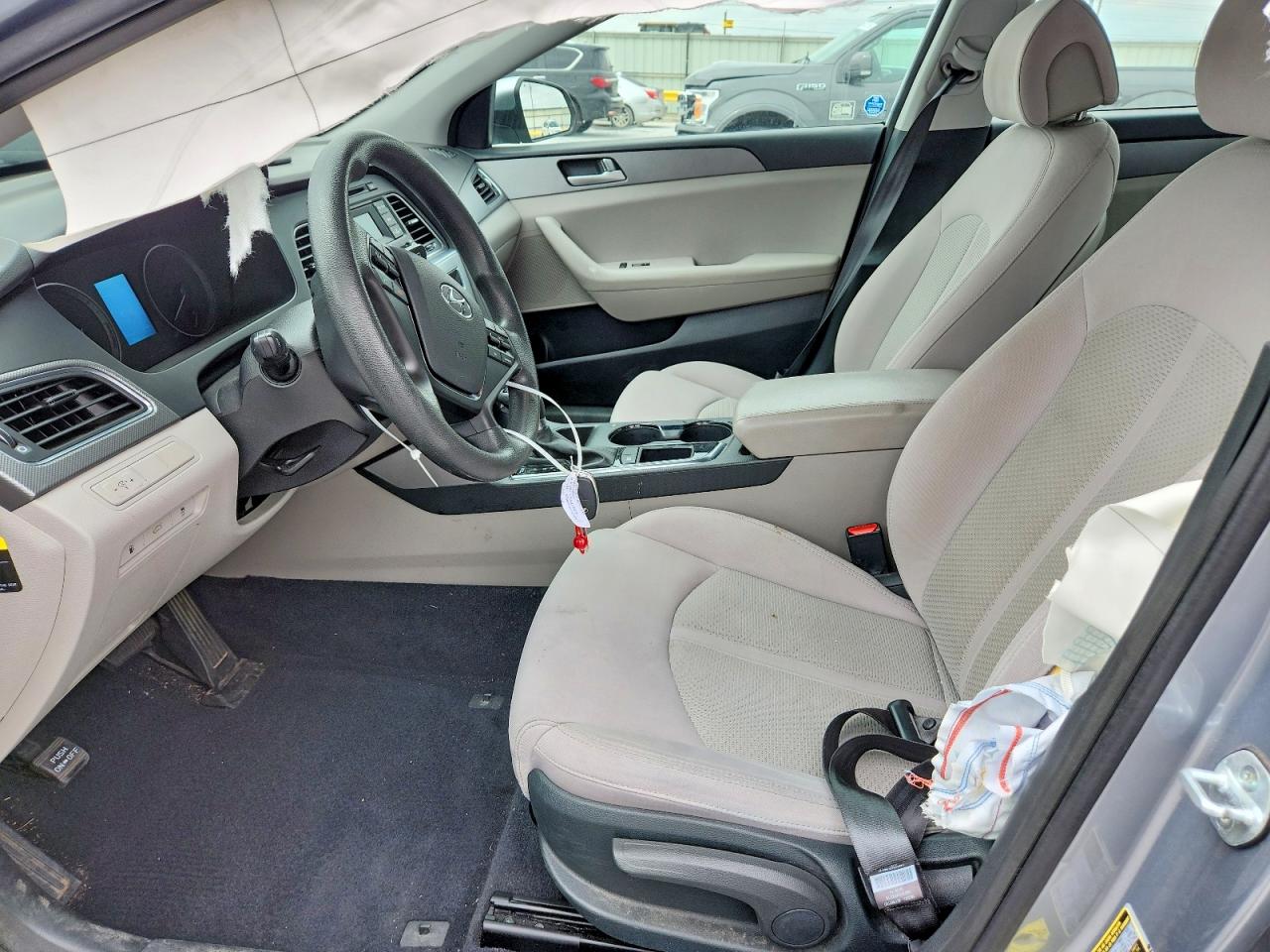 2015 Hyundai Sonata Se Silver vin: 5NPE24AF4FH009225