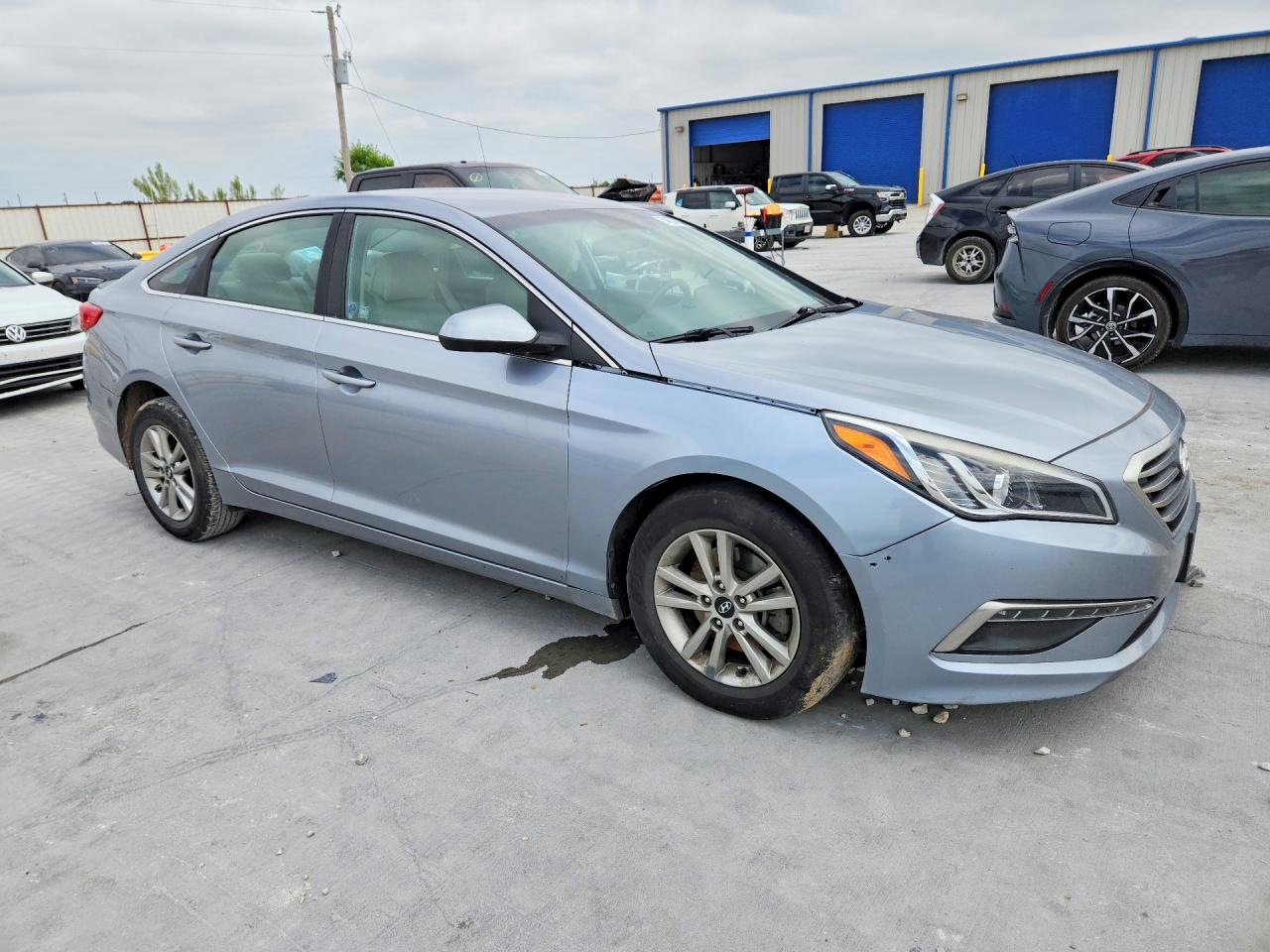 2015 Hyundai Sonata Se Silver vin: 5NPE24AF4FH009225