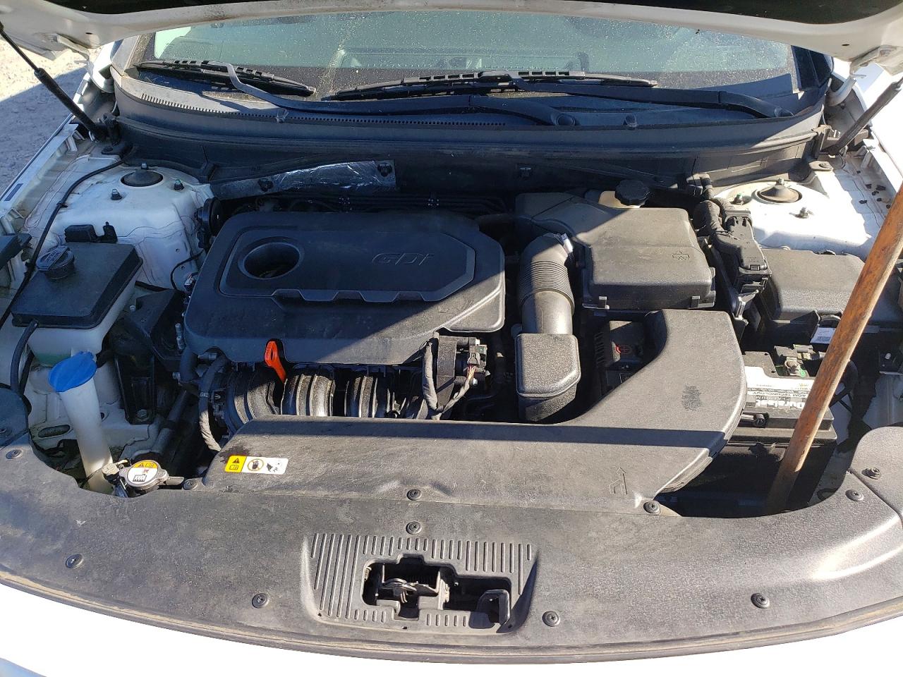 2015 Hyundai Sonata Se White vin: 5NPE24AF4FH010634