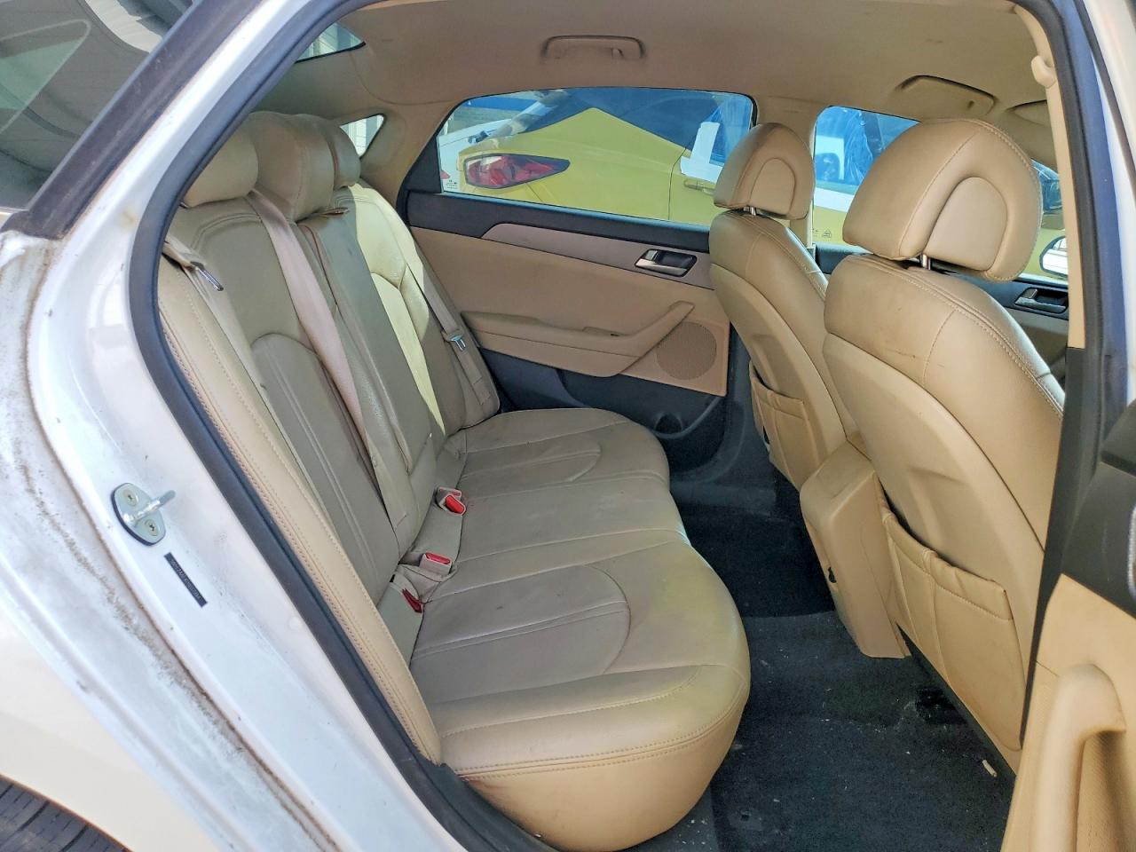 2015 Hyundai Sonata Se White vin: 5NPE24AF4FH037994
