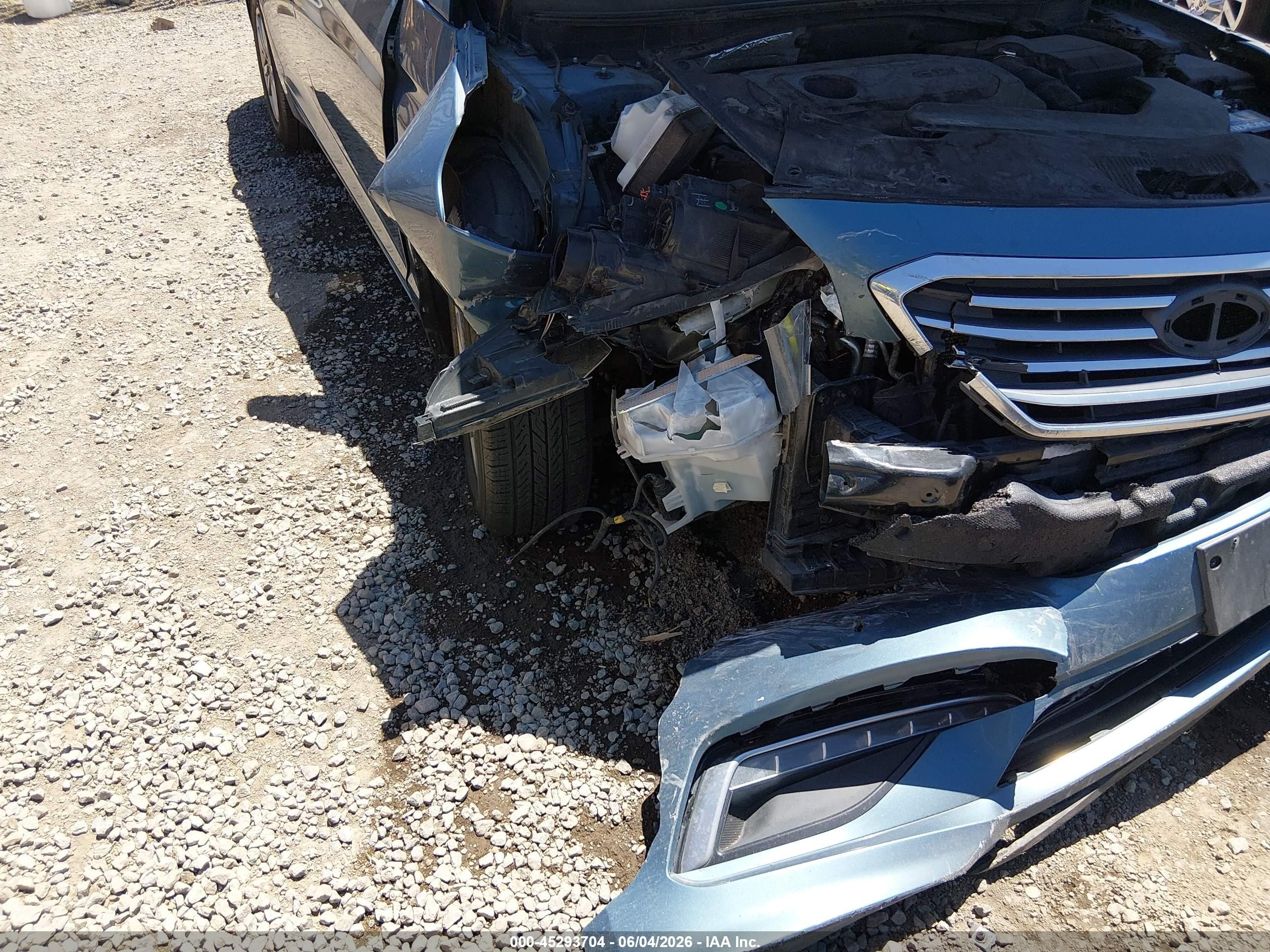 2015 Hyundai Sonata Se Blue vin: 5NPE24AF4FH039759
