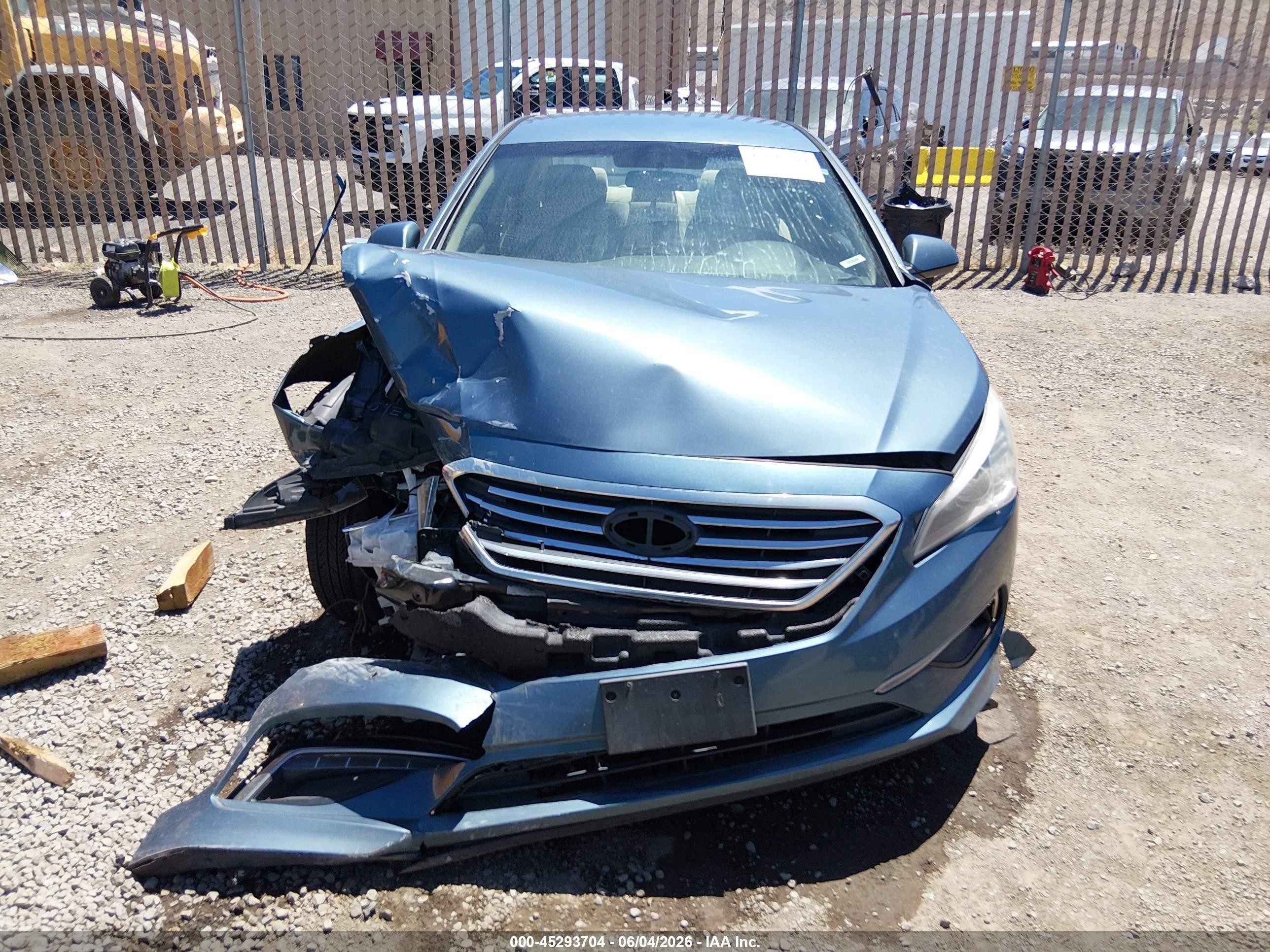 2015 Hyundai Sonata Se Blue vin: 5NPE24AF4FH039759