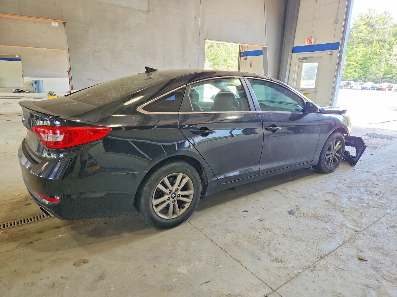 2015 Hyundai Sonata Se Black vin: 5NPE24AF4FH040975