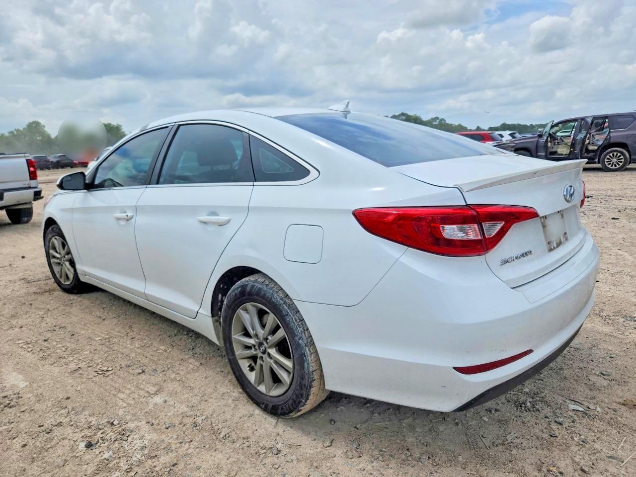 2015 Hyundai Sonata Se Белый vin: 5NPE24AF4FH045027