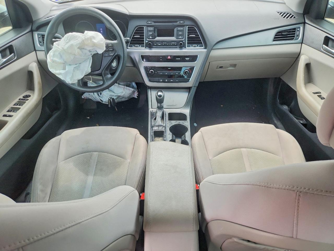 2015 Hyundai Sonata Se Белый vin: 5NPE24AF4FH045027