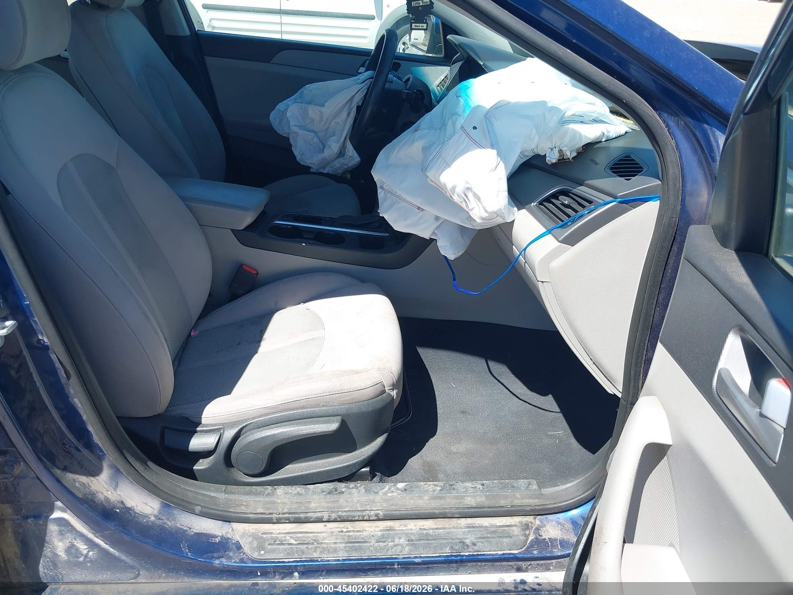 2015 Hyundai Sonata Se Blue vin: 5NPE24AF4FH063365