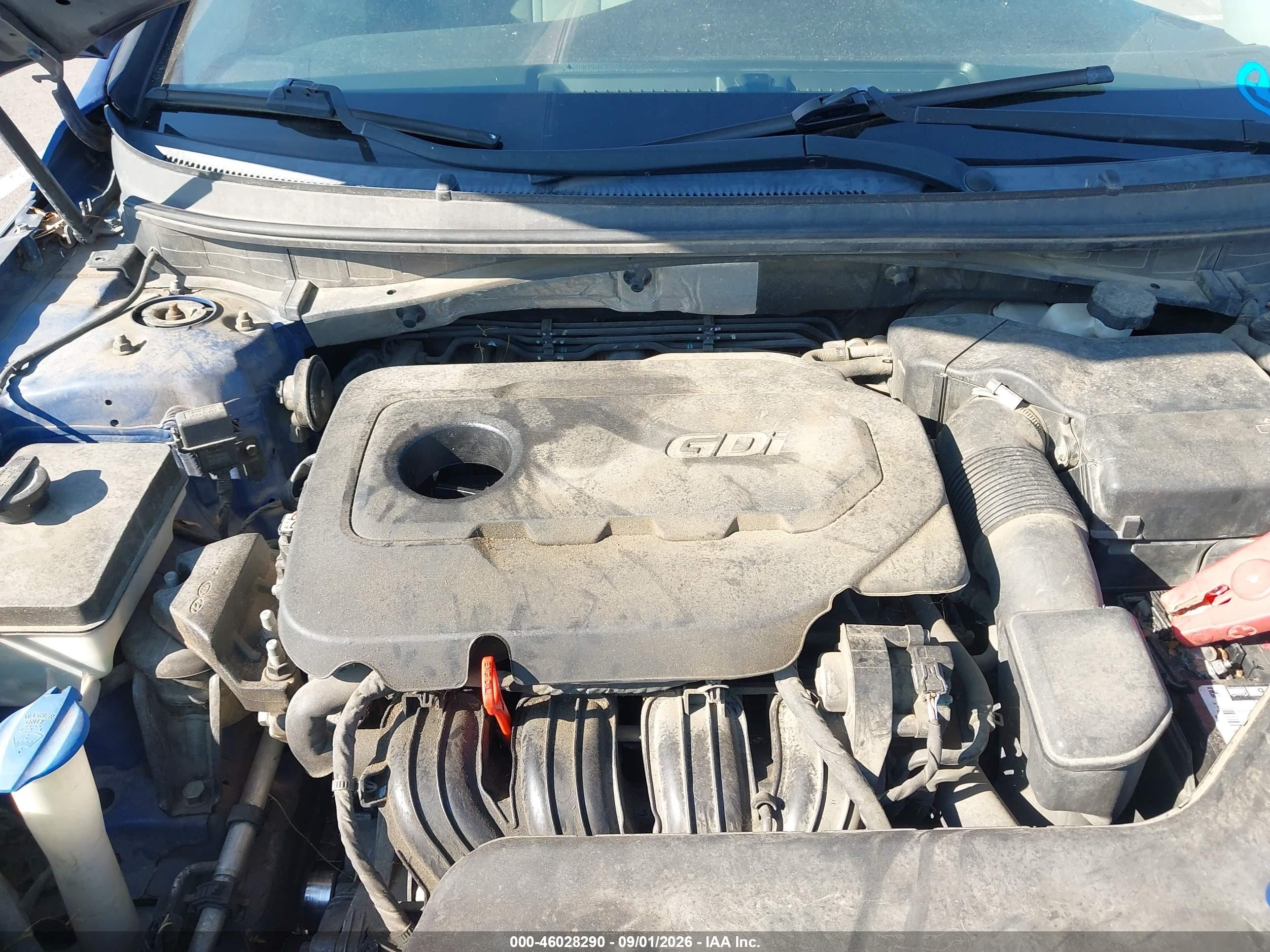 2015 Hyundai Sonata Se Blue vin: 5NPE24AF4FH072986