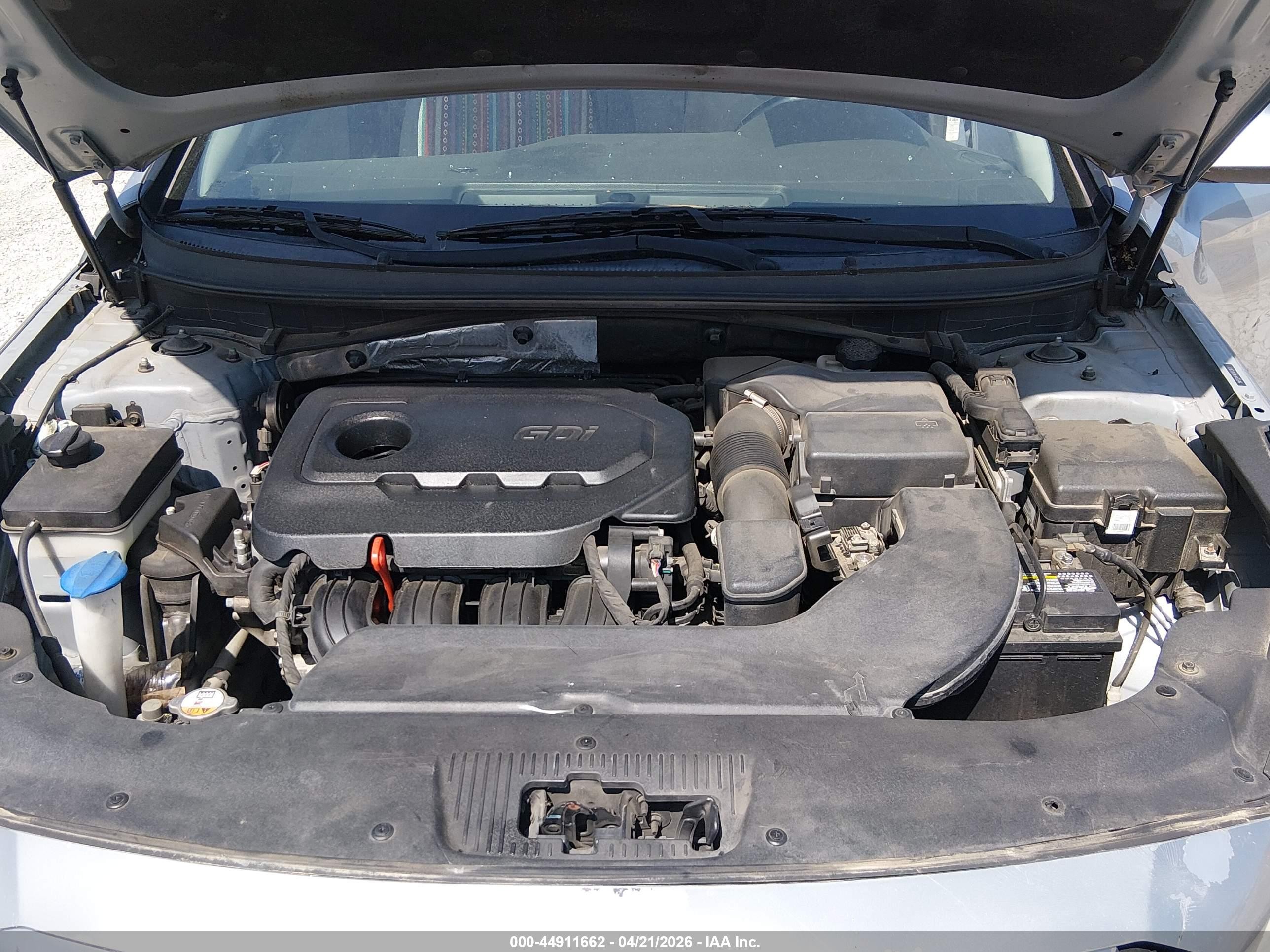 2015 Hyundai Sonata Se Silver vin: 5NPE24AF4FH073877