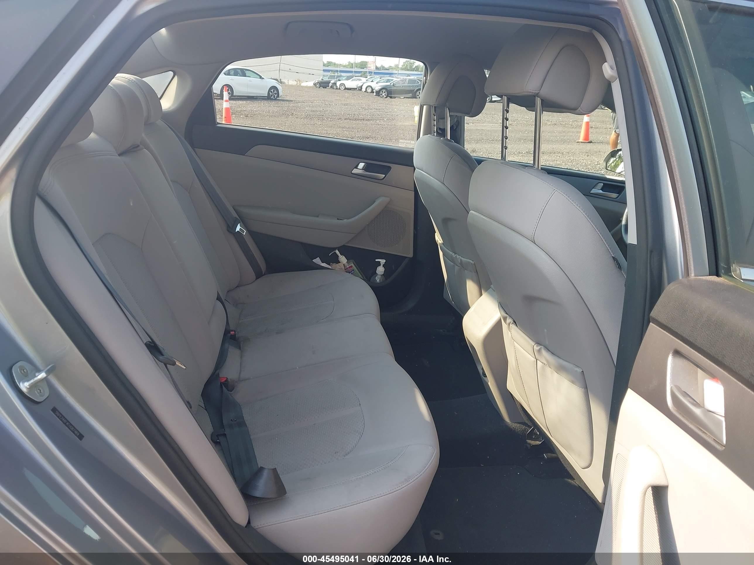 2015 Hyundai Sonata Se Silver vin: 5NPE24AF4FH087469