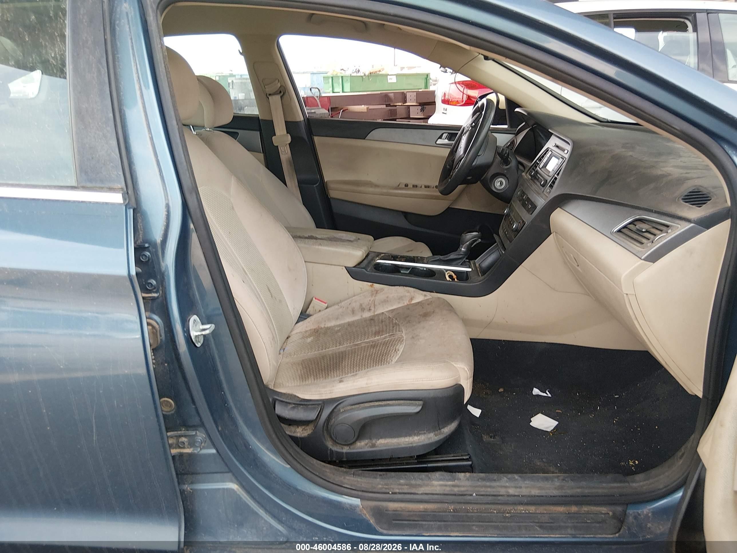 2015 Hyundai Sonata Se Blue vin: 5NPE24AF4FH118610