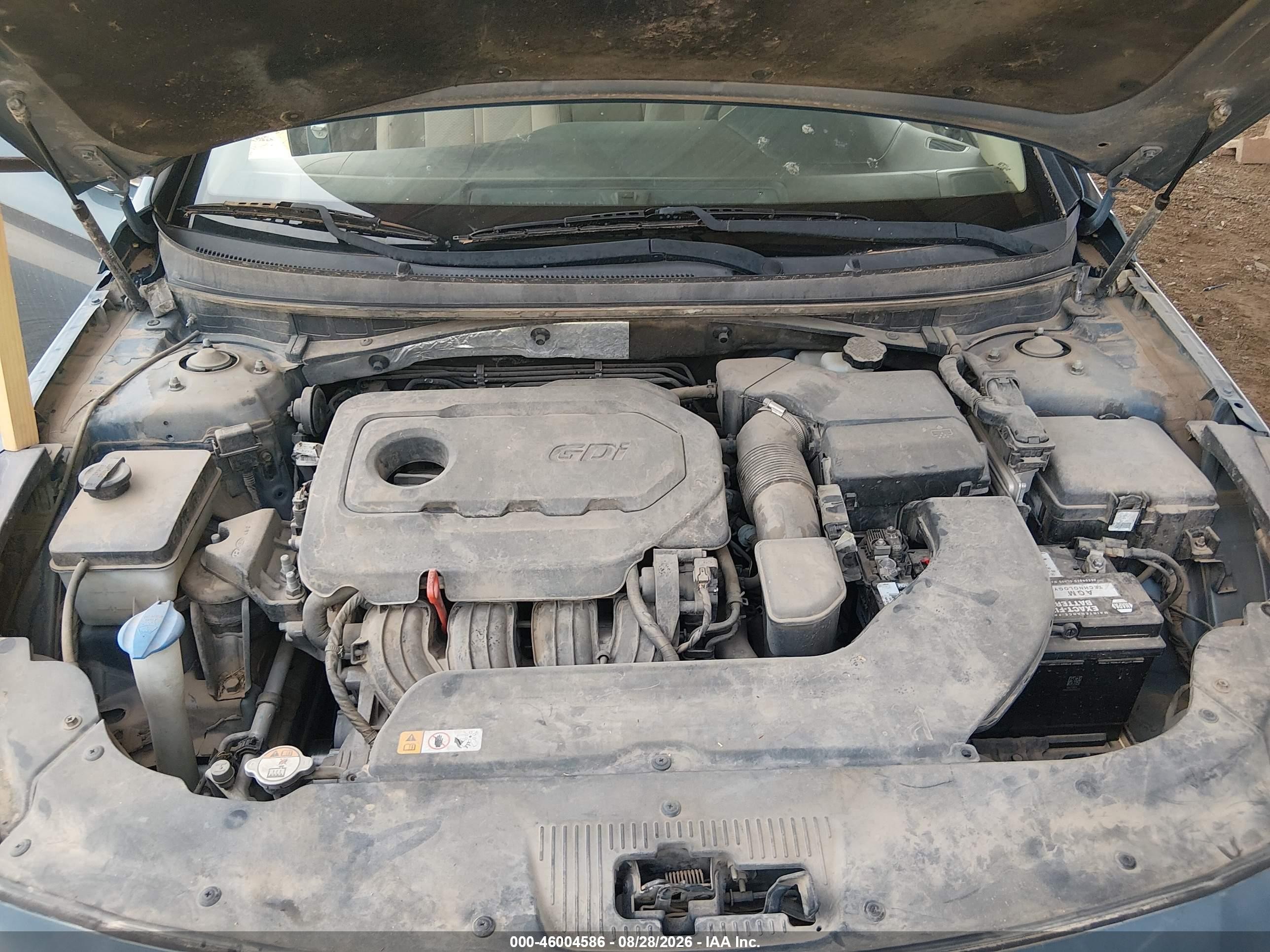 2015 Hyundai Sonata Se Blue vin: 5NPE24AF4FH118610