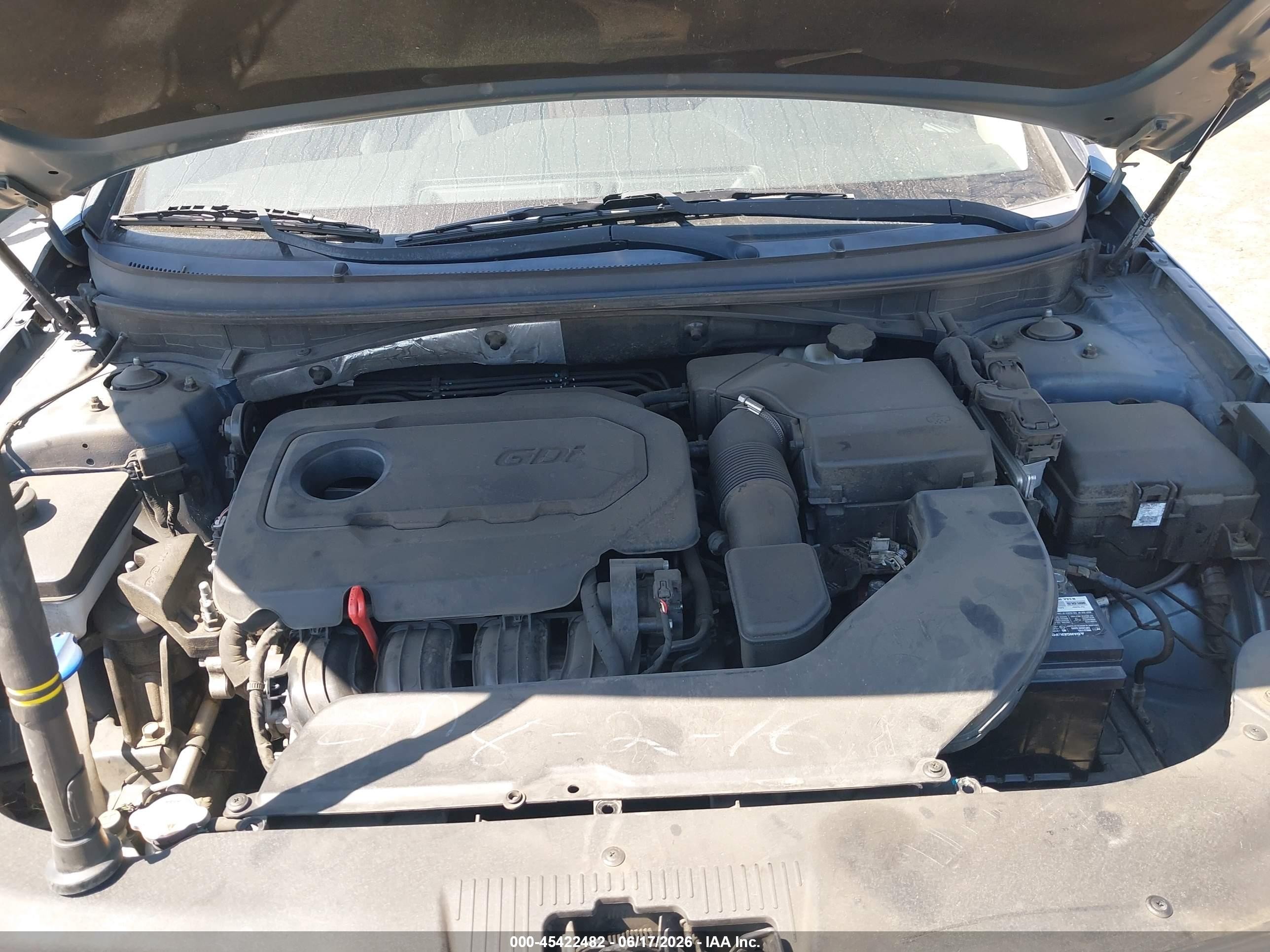 2015 Hyundai Sonata Se Blue vin: 5NPE24AF4FH119577