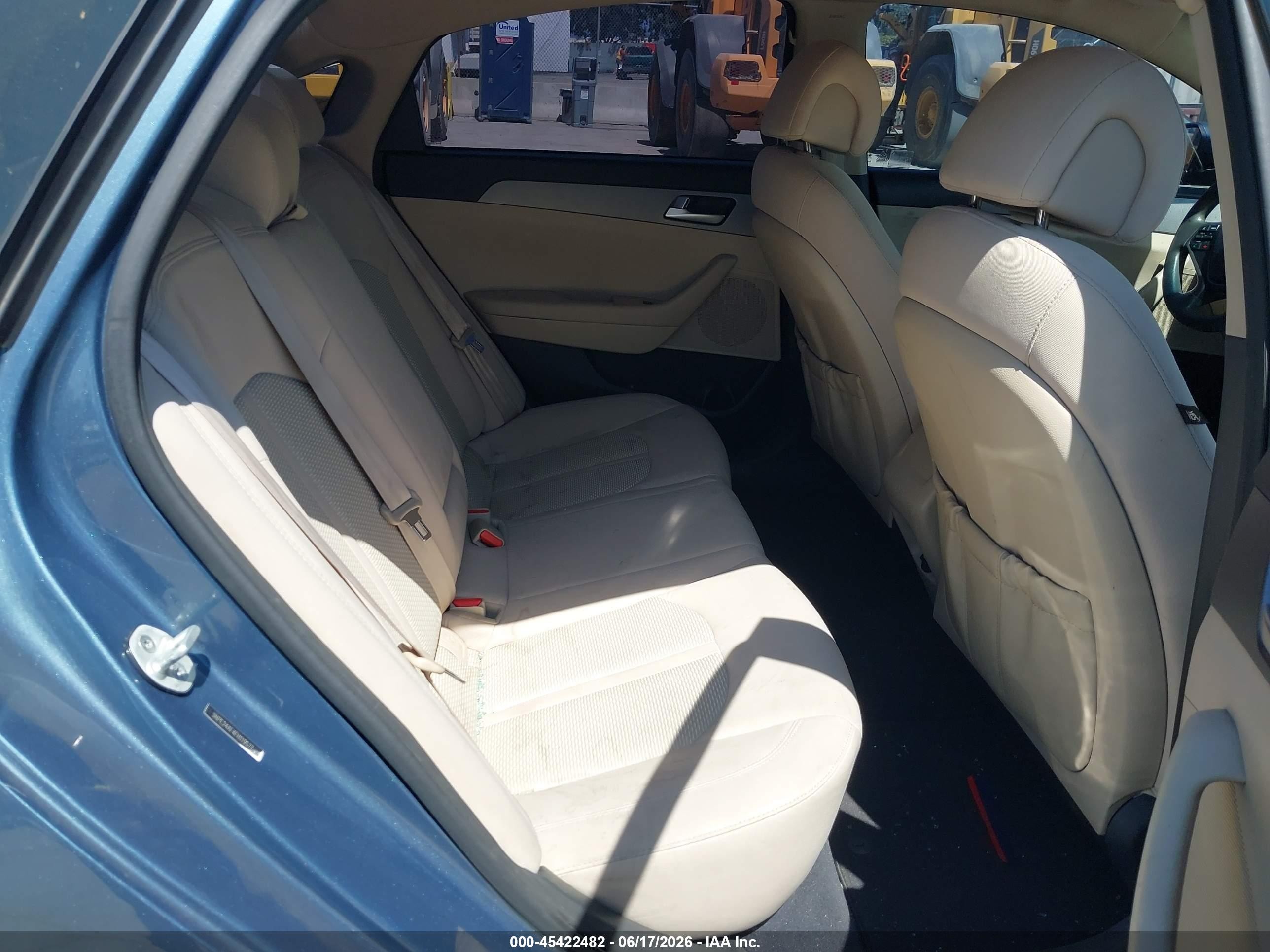 2015 Hyundai Sonata Se Blue vin: 5NPE24AF4FH119577