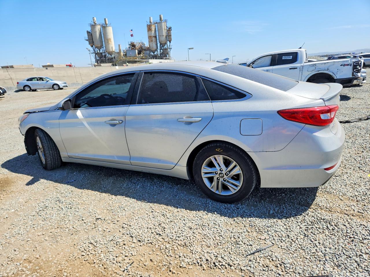 2015 Hyundai Sonata Se Silver vin: 5NPE24AF4FH141191